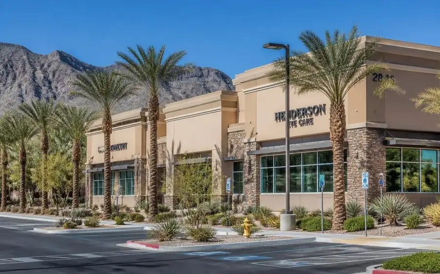Henderson skyline in Nevada